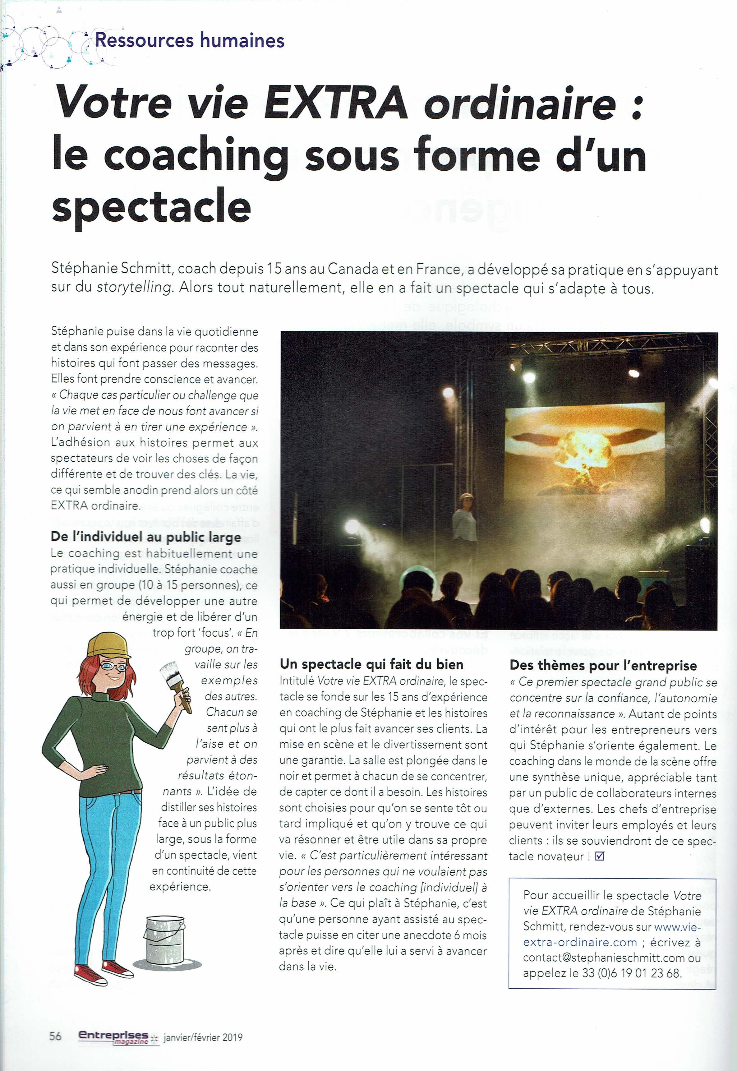 Article Entreprise Magazine 01 2019